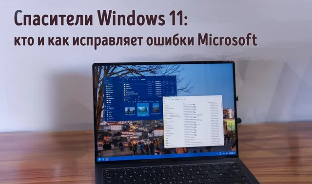 Иллюстрация к статье «Невидимые герои Windows 11: как сторонние разработчики спасают систему»