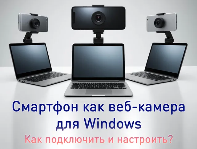 Иллюстрация к статье «Android‑смартфон как веб‑камера: настройка в Windows 11 за несколько»