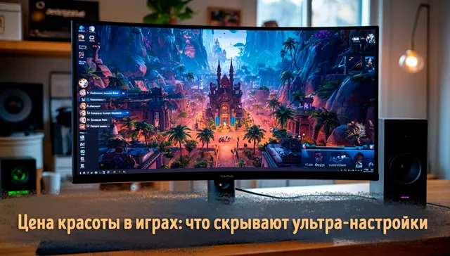 Иллюстрация к статье «Играйте умнее: правда об игровых ультра‑настройках, о которой редко»